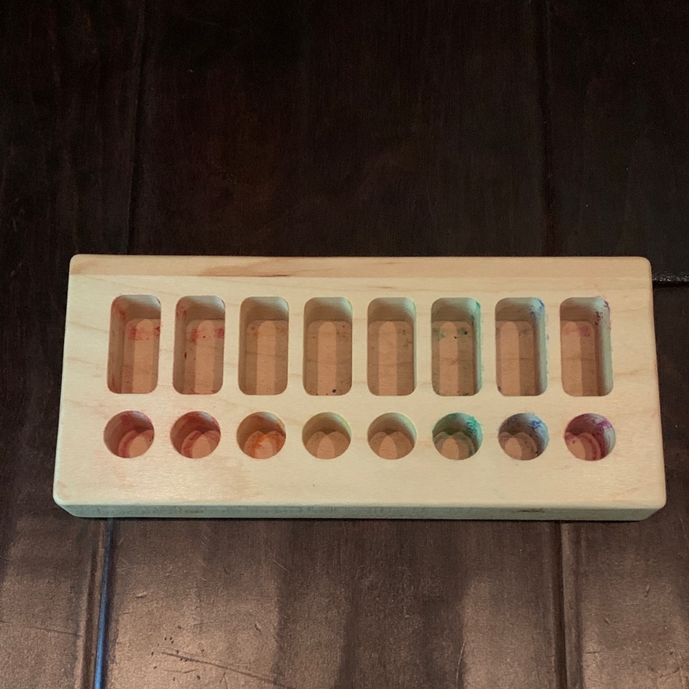 Treasures from Jennifer Wood Stockmar Crayon Holder